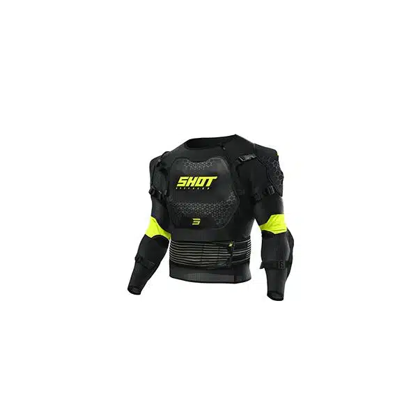 Shot MX Bodyprotector Kinderen Optimal Zwart 2026 Collectie