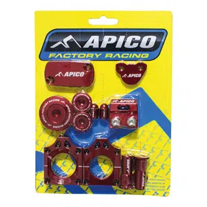 Apico Factory Bling Pack Rood Honda CRF 250R 2004-2009 & CRF 250X 2004-2016 & CRF 450R 2004-2008