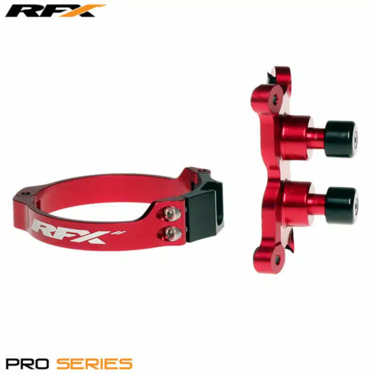 RFX Pro Series dubbele starthulp Rood 56,4mm Honda CRF 250R 04- & CRF 450R 04- & CRF 250RX 19- & CRF 450RX 17- & Kawasaki KX 250F 06- & KX 450F 06- & Suzuki RM 125/250 02- & RM-Z 250 07- & RM-Z 450 07-