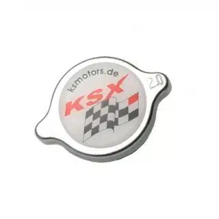 KSX radiatordop 1.8 BAR Japanse crossmotoren / Honda/Kawasaki/Suzuki/Yamaha
