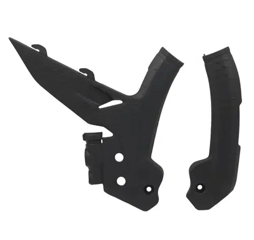 Braapp frame beschermers zwart KTM SX 125/250/300 2023- & SX-F 250/350/450 2023- & EXC/EXC-F 150/250/300/350/450/500 2024-