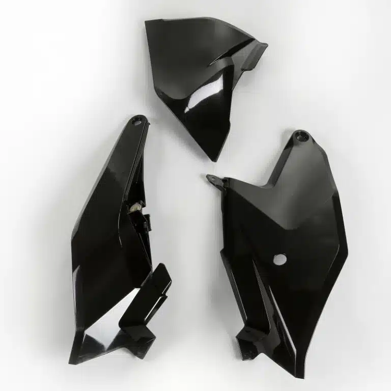 UFO zijnummerborden + Luchtfilterkap Zwart KTM SX 85 2018- & Gas Gas MC 85 2021-