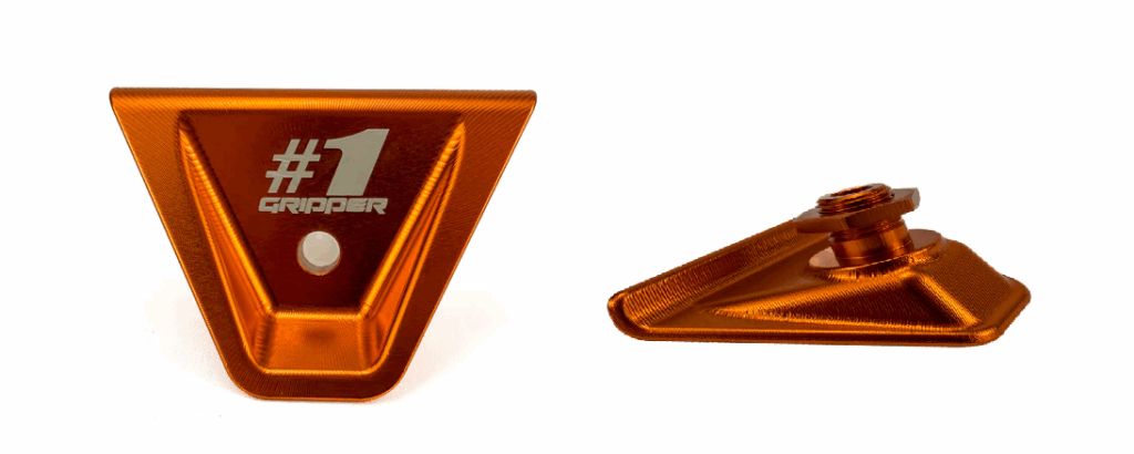 Onegripper #1 verbeterde zadel montage cover oranje KTM SX 85 2025- & SX/F 125/250/300/350/450 2023- & EXC/EXC-F 250/300/350/450/500 2024-