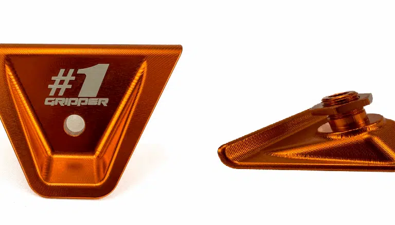 Onegripper #1 verbeterde zadel montage cover oranje KTM SX 85 2025- & SX/F 125/250/300/350/450 2023- & EXC/EXC-F 250/300/350/450/500 2024-