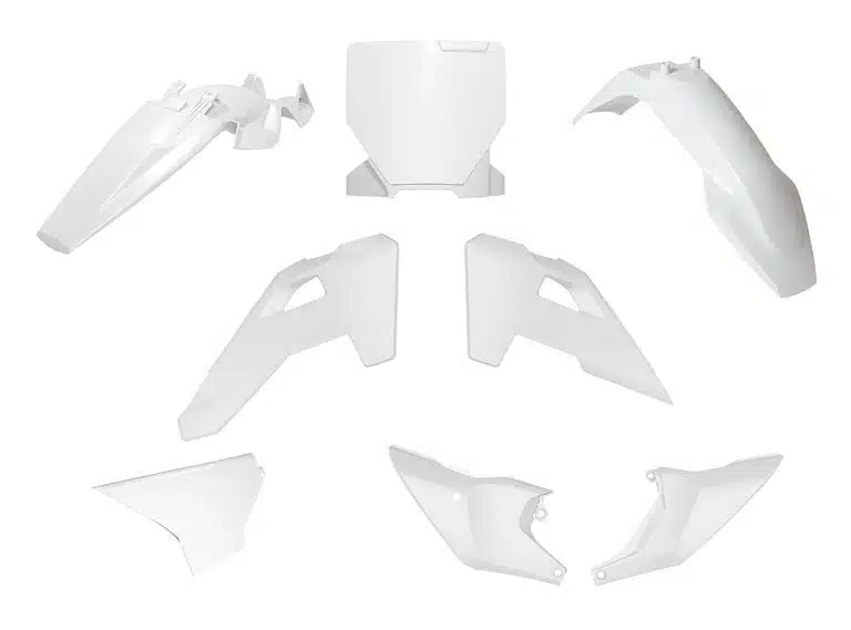 Racetech plastic kit Wit Husqvarna TC 85 2025-