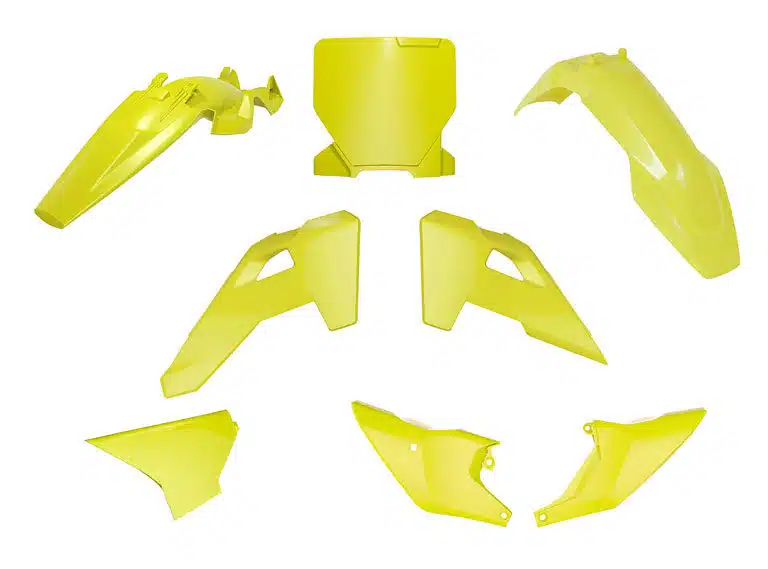 Racetech plastic kit Fluor Geel Husqvarna TC 85 2025-
