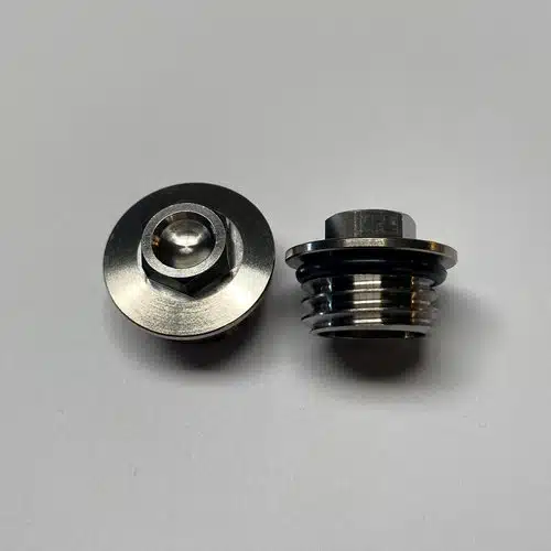 Splitstream Titanium olievuldop + keerring KTM 2008-2022 ( past alleen Hinson deksel )
