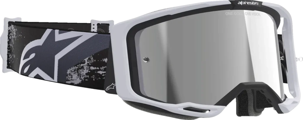 Alpinestars Vision 8 Lahnd Goggle – Iron/Camo / Mirror Silver