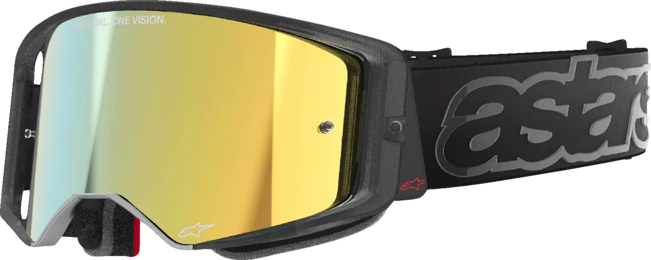 Alpinestars Supertech Vista Goggle – Black / Mirror Gold