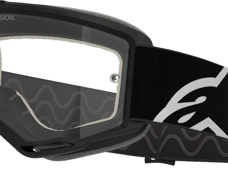 Alpinestars Vision 5 Corp Goggle – Black / Clear