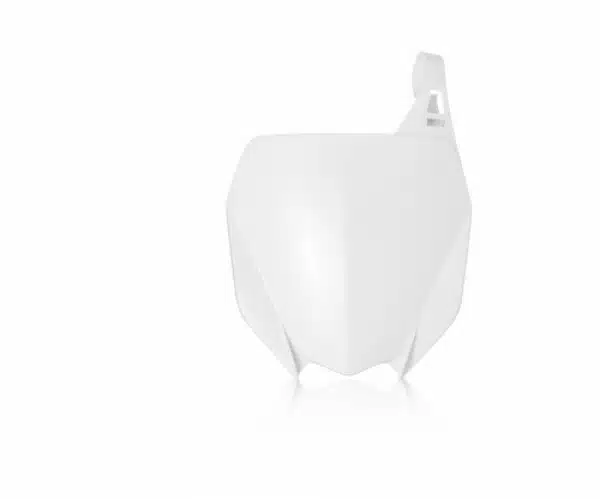 Acerbis Voornummerplaat Wit Yamaha YZ 125/250 2022- & YZ 250F 2019-2023 & YZ 450F 2018-2022