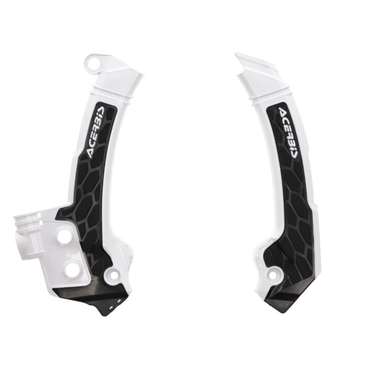 Acerbis X-Grip frame beschermers Zwart / Wit Husqvarna TC 125/250 2023- & FC 250/350/450 2023- & TE 150i/250i/300i 2024- & FE 250/350/450/501 2024-
