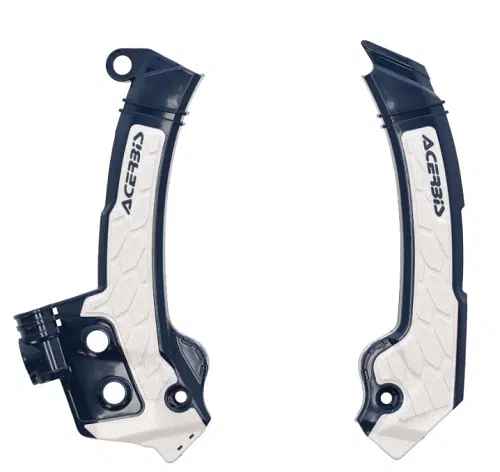 Acerbis X-Grip frame beschermers Blauw / Zwart Husqvarna TC 125/250 2023- & FC 250/350/450 2023- & TE 150i/250i/300i 2024- & FE 250/350/450/501 2024-