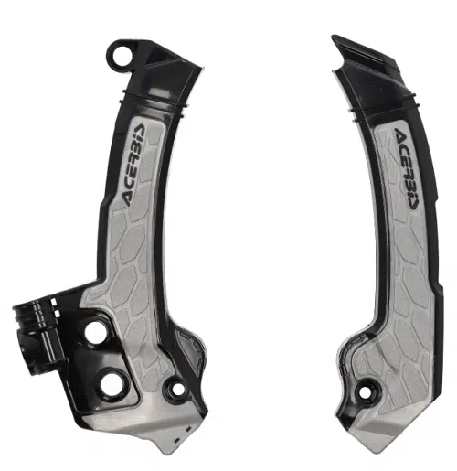 Acerbis X-Grip frame beschermers Zwart / Grijs Husqvarna TC 125/250 2023- & FC 250/350/450 2023- & TE 150i/250i/300i 2024- & FE 250/350/450/501 2024-