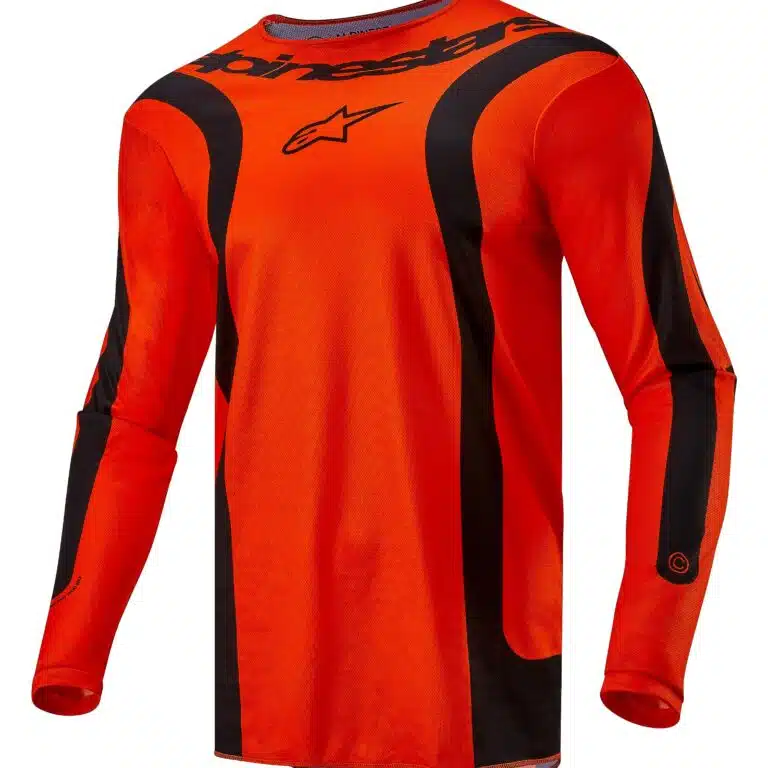 Alpinestars 2024 Fluid Lurv volwassen cross shirt Hot Oranje Maat L