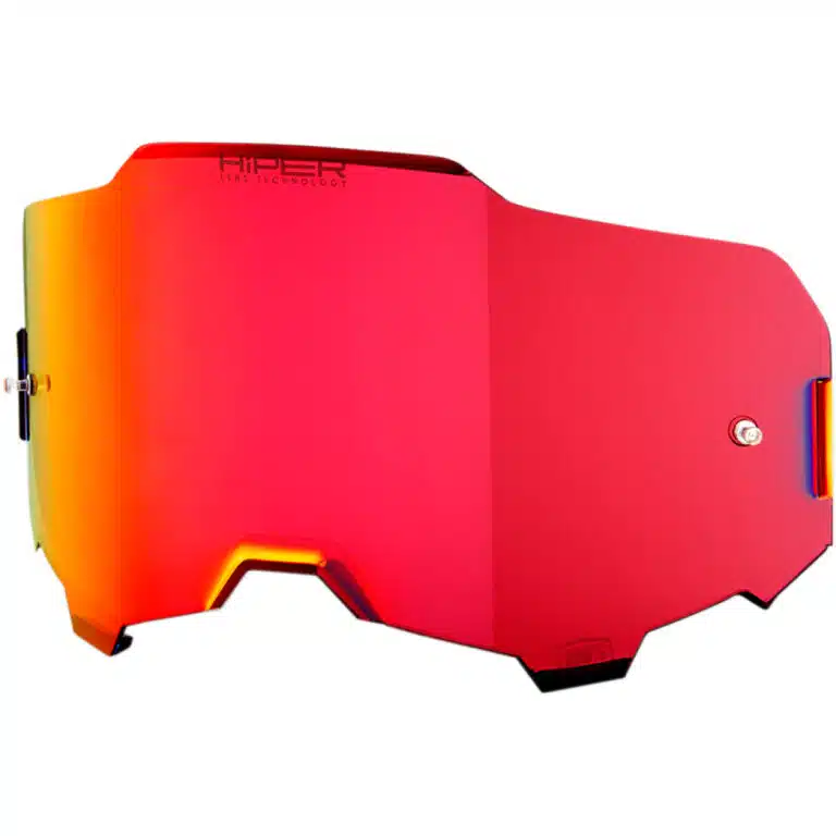 100% Mirror Red Lens voor 100% Armega Hiper crossbril