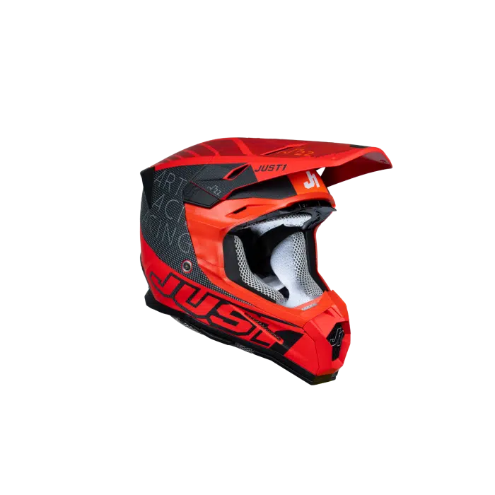 Just1 J-22 F Dynamo Helmet – Black/Red