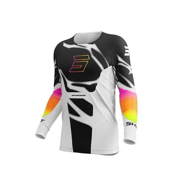 Shot MX Cross Shirt Volwassen Aerolite Devil Black 2026 Collectie