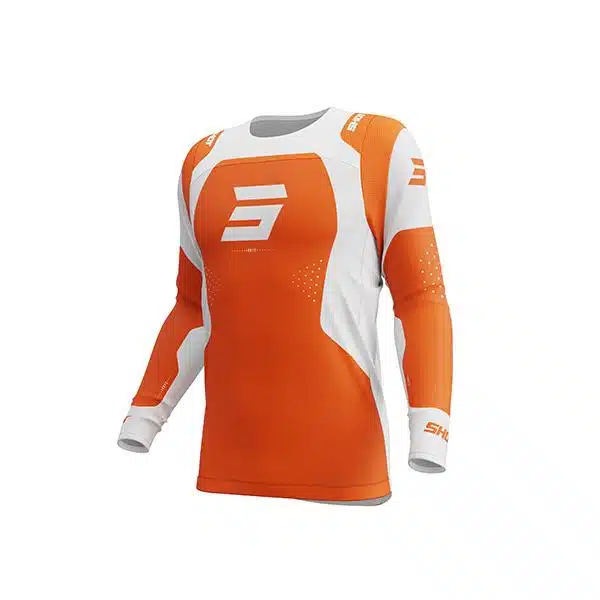 Shot MX Cross Shirt Volwassen Contact Ionyx Oranje 2026 Collectie