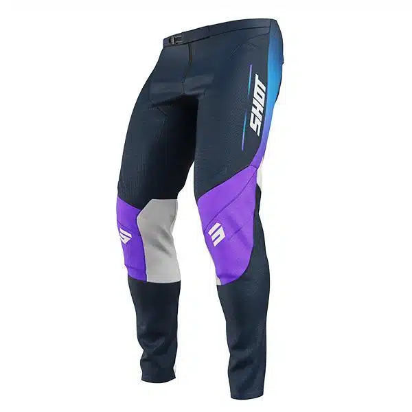 Shot MX Cross Broek Kinderen Contact Apex Blauw 2026 Collectie