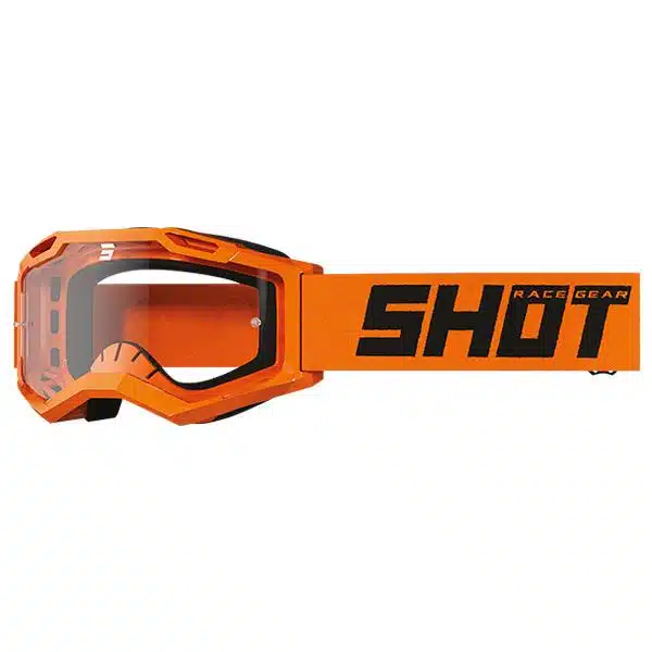 Shot Assault 2.0 Solid Fluor Oranje Glossy Crossbril 2026 Collectie