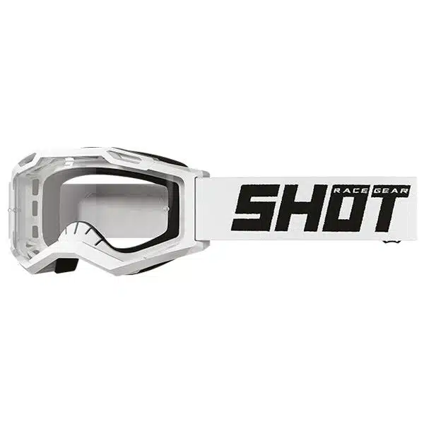 Shot Assault 2.0 Solid Wit Glossy Crossbril 2026 Collectie