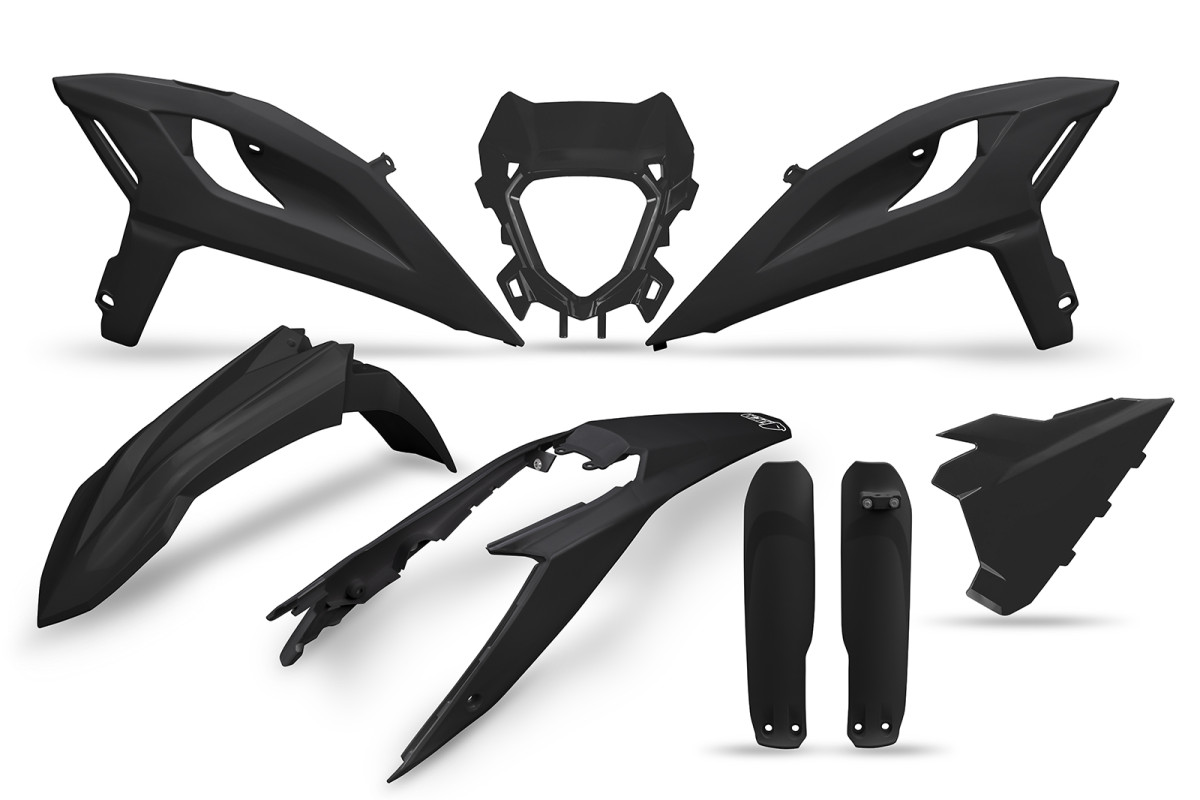 UFO plastic kit Zwart Beta RR 250/300/350/400/450 2025 ( full kit )