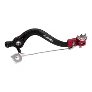 Apico Rempedaal + Brake Saver zwart / rood KTM SX 85 18- & Husqvarna TC 85 18- & Gas Gas MC 85 21-