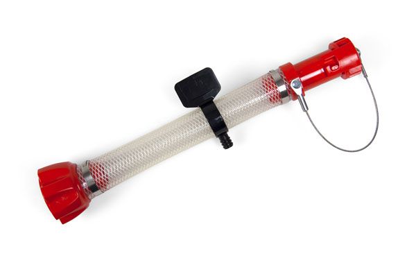 Racetech brandstofslang rood voor Racetech brandstoftank 15 liter