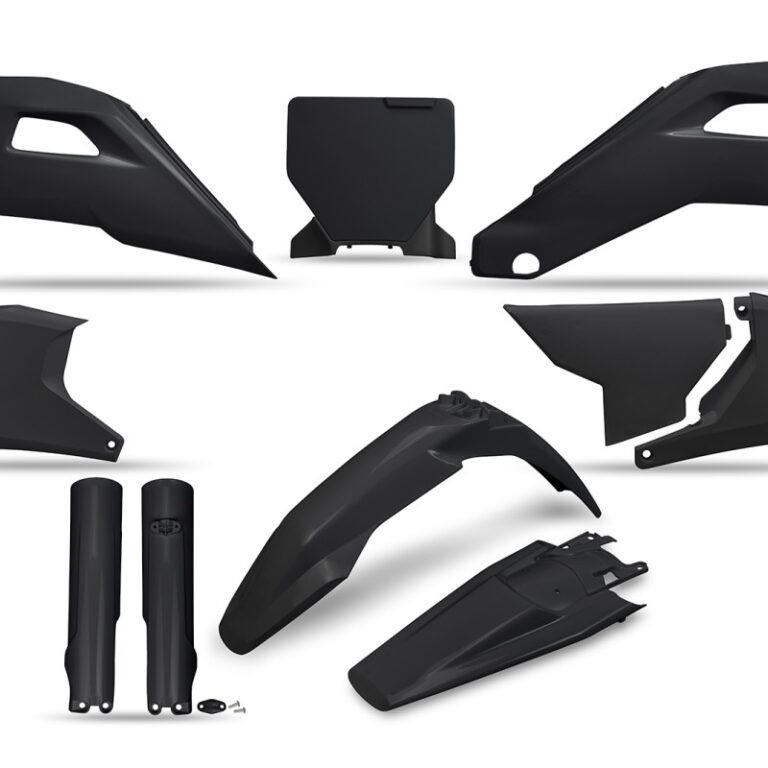 UFO plastic kit Zwart Husqvarna TC/FC 125/250/350/450 2025- ( full kit )
