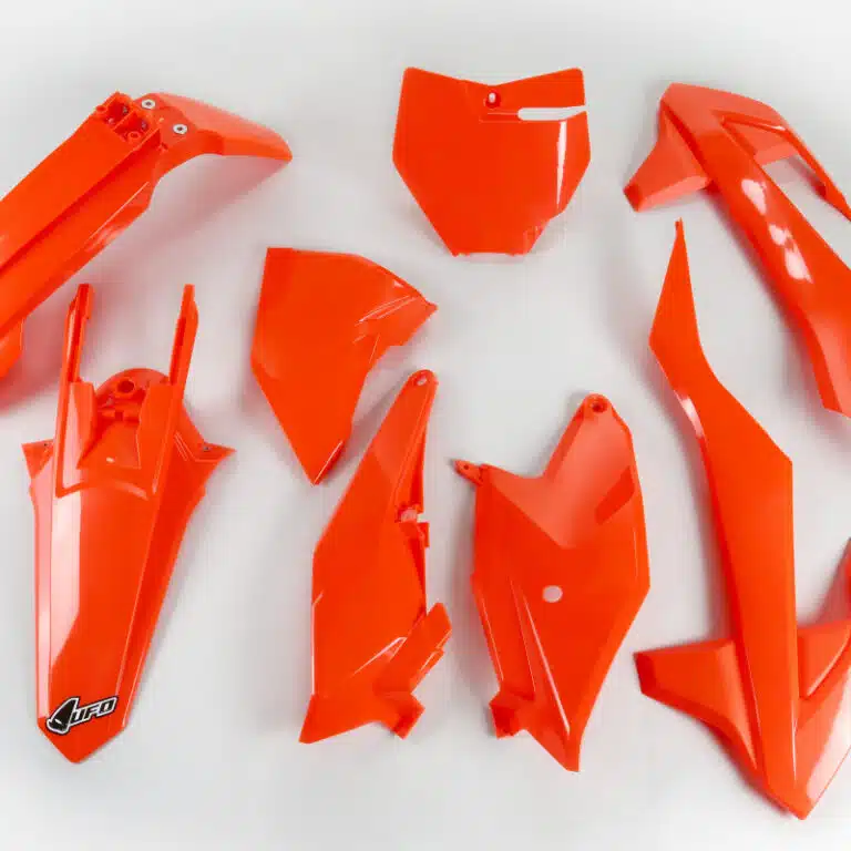 UFO plastic kit Fluor Oranje KTM SX 85 2018- & Gas Gas MC 85 2021-