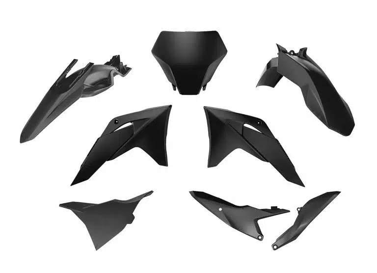 Racetech plastic kit Zwart Gas Gas MC 85 2025-