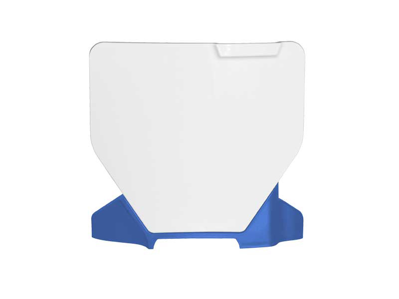 Racetech Factory voornummerplaat Wit/Blauw Husqvarna TC/FC 125-450 2023-