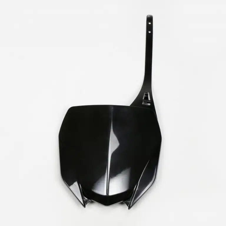 UFO voornummerplaat Zwart Yamaha YZ 125/250 22- & YZ 250F 19- & YZ 450F 18-