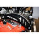 Acerbis X-Exhaust uitlaat bocht bescherming Zwart 4 takt KTM/Husqvarna SX-F/EXC-F 250-450 2012- & FC/FE 250/350/450/501 2014- & Honda CRF 250R/RX 2022- & CRF 450R 2020- & CRF 450RX 2020 & Gas Gas EC 250F/350F 2021 & MC 250F/450F 2021