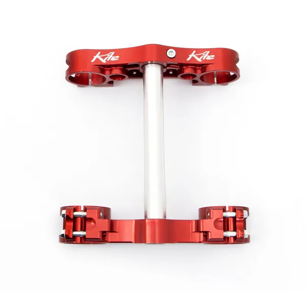 Kite MX kroonplaten Rood Offset 22mm Honda CRF 250R 2008-2009 & CRF 450R 2008