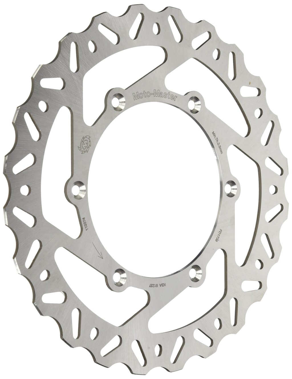 Mino voor remschijf Nitro ( 250mm ) Suzuki RM 125/250 88-10 & RMX 250 89-98 & Yamaha WR 125/250 01-07 & YZ 125/250 01-16 & WRF/YZF 250 01 & WRF 250 02-15 & WRF/YZF 426 01-02 & WRF/YZF 450 03-15
