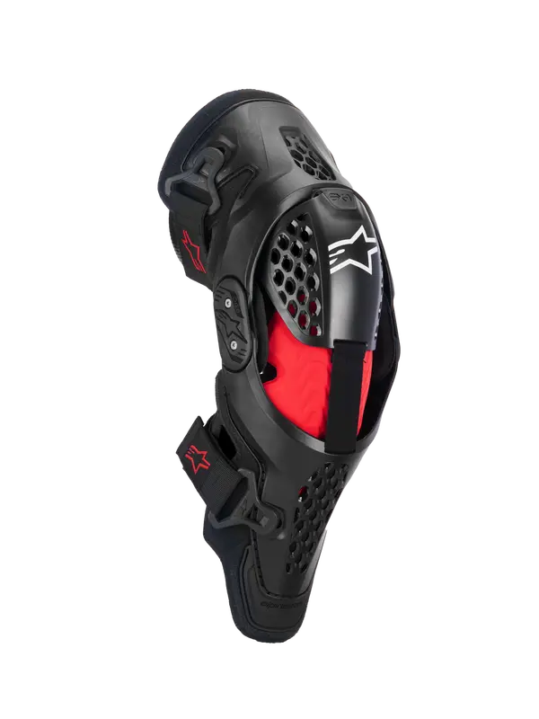 Alpinestars SX-1 Plasma Kniebeschermers volwassen Zwart/Rood