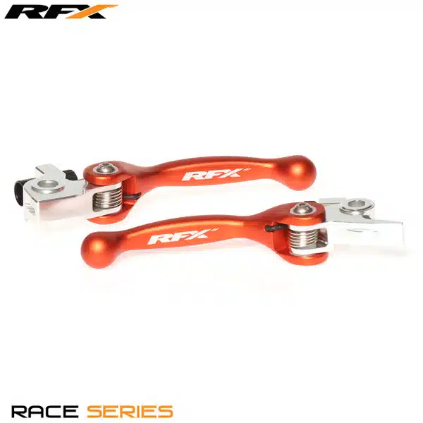 RFX klaphendel set oranje KTM SX/SX 125/150 16- & SX/SX-F 250-450 14- & EXC/EXC-F 250-500 14- & Husqvarna TC 250 14-16 & TE 250/300 14-16 & FC 250/350/450 14-15 & FE 250/350/450/501 14-16 & Sherco