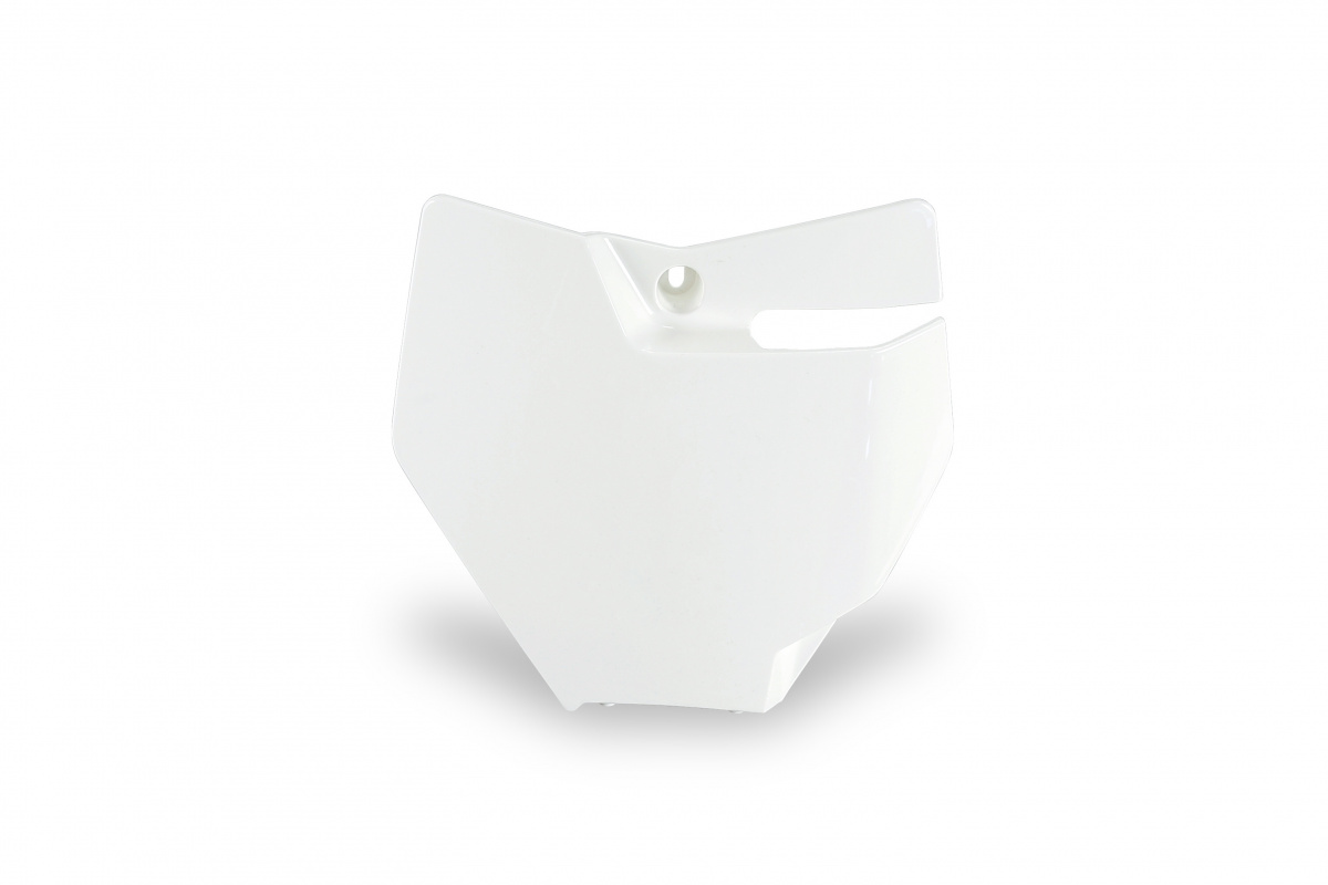 UFO voornummerplaat Wit 2020 KTM SX 85 2018- & Gas Gas MC 85 2021-