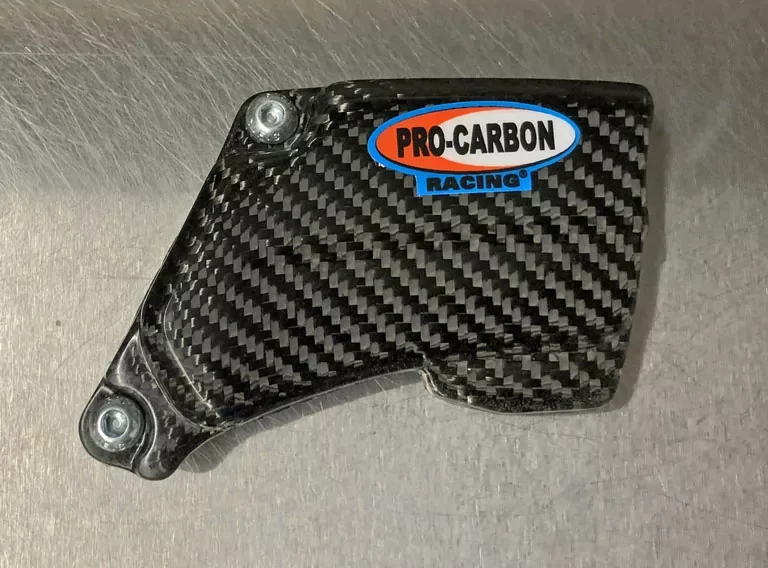 Pro Carbon voortandwiel beschermer Yamaha YZ 125 2005-2025 & Fantic XX 125 2021-2025