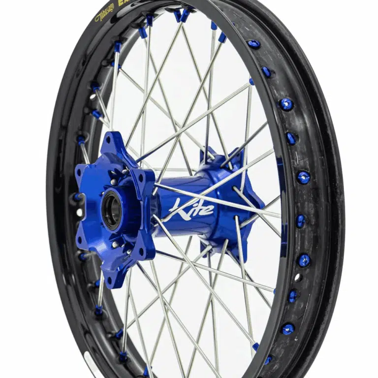 Elite Achterwiel compleet Zwarte Excel Signature velg + Kite Blauwe naaf 1.60x14 KTM SX 85 2025- & Husqvarna TC 85 2025- & Gas Gas MC 85 2025-
