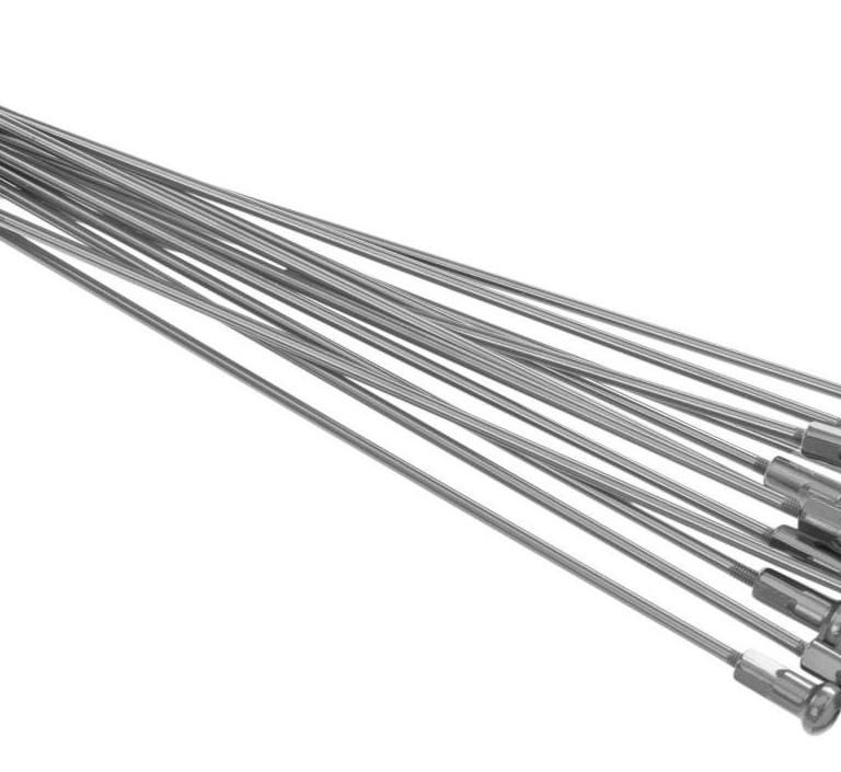 Kite Achterwiel spakenset Zilver met Zilver nippels voor alle Kite naven 19"