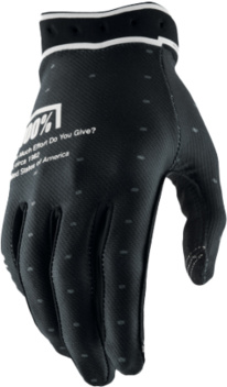 100% handschoenen Ridefit Zwart Maat S 2026 collectie