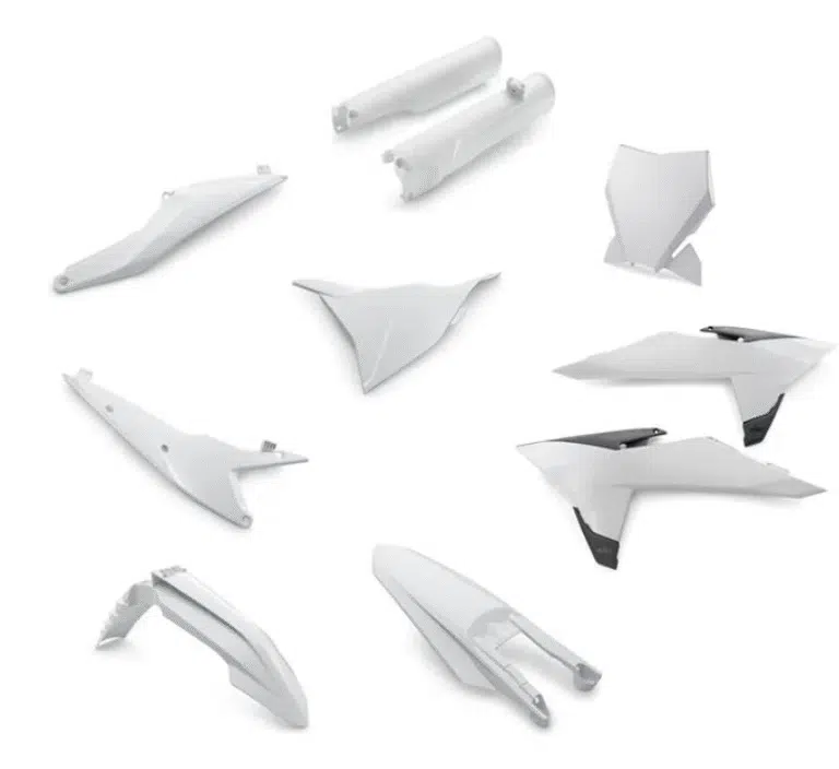 Origineel KTM plastic kit Wit KTM SX 125/150/250/300 2023-2026 & SX-F 250/350/450 2023-2026 ( model 2025 )