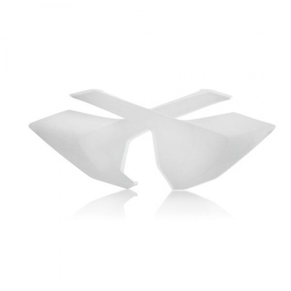 Acerbis Zijnummerborden Wit Husqvarna TC 125 16-18 & TC 250 17-18 & FC 250/350/450 16-18 & TE 250/300 17-19 & FE 250/350/450/501 17-19