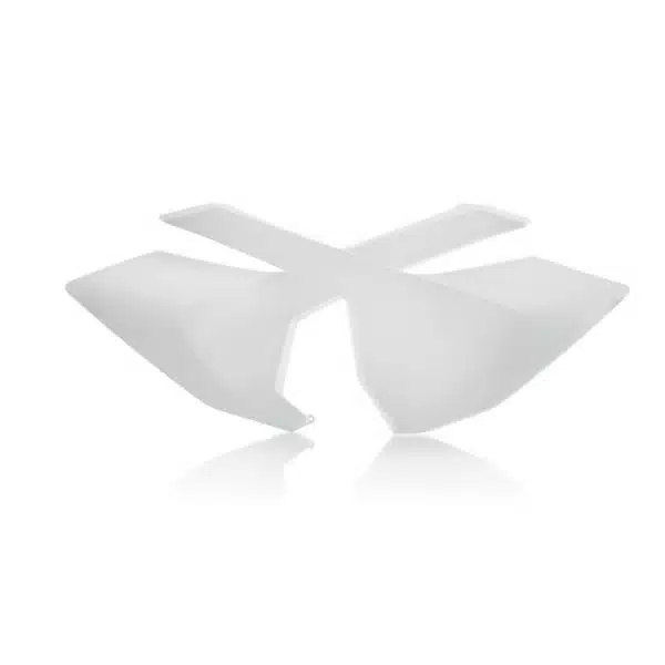 Acerbis Zijnummerborden Wit Husqvarna TC 125 16-18 & TC 250 17-18 & FC 250/350/450 16-18 & TE 250/300 17-19 & FE 250/350/450/501 17-19