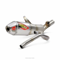 Pro Circuit T-6  Stainless Steel Dual System Honda CRF 450R 21- SS/AL