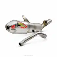 Pro Circuit T-6 Stainless Steel Dual System Honda CRF 450R 21- SS/AL