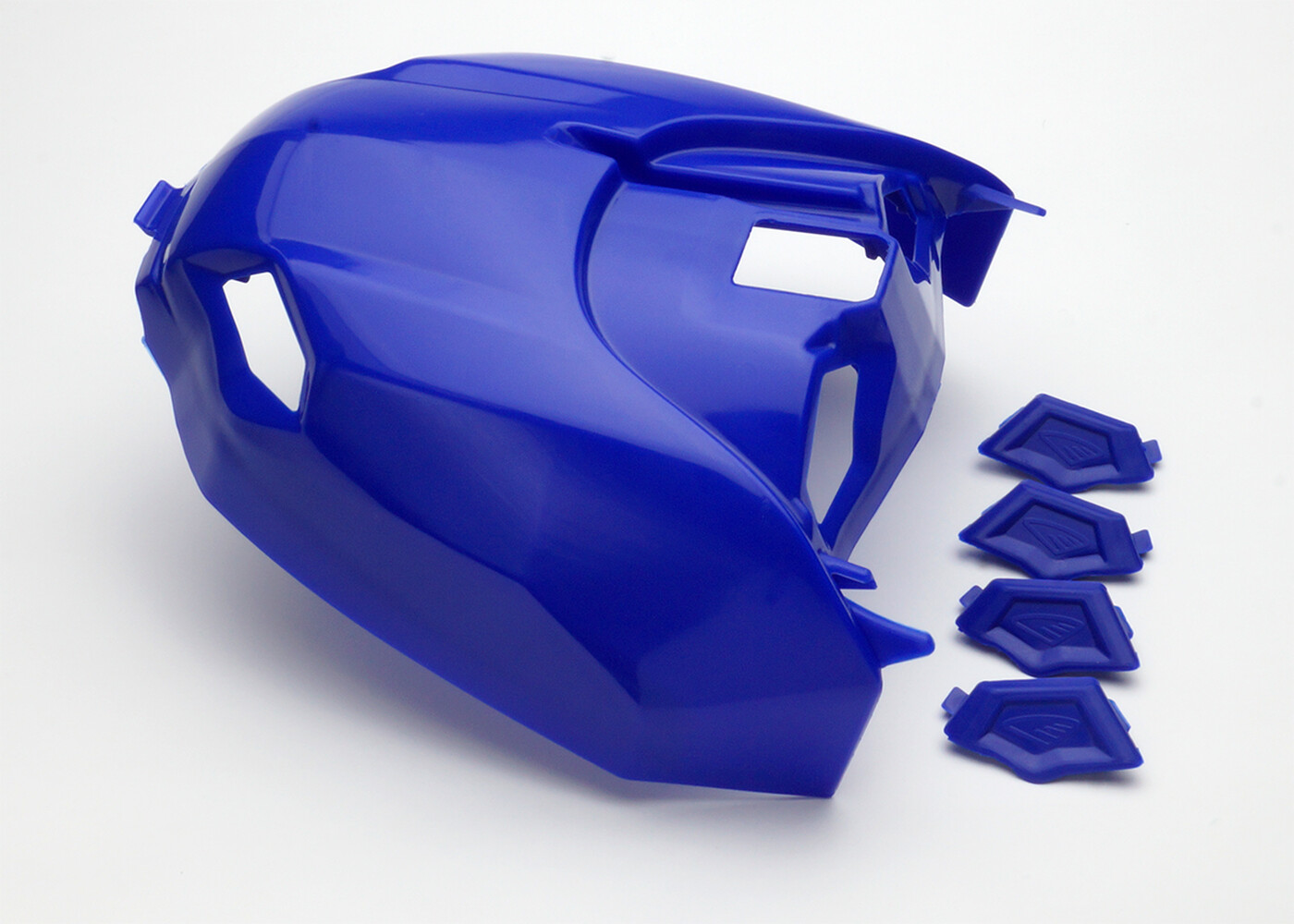 Cycra Vented Cover brandstoftank / filterbak kap Blauw Yamaha YZ 250F 2024- & YZ 450F 2023- & Fantic XXF 250 2024 & XXF 450 2023- - Afbeelding 2